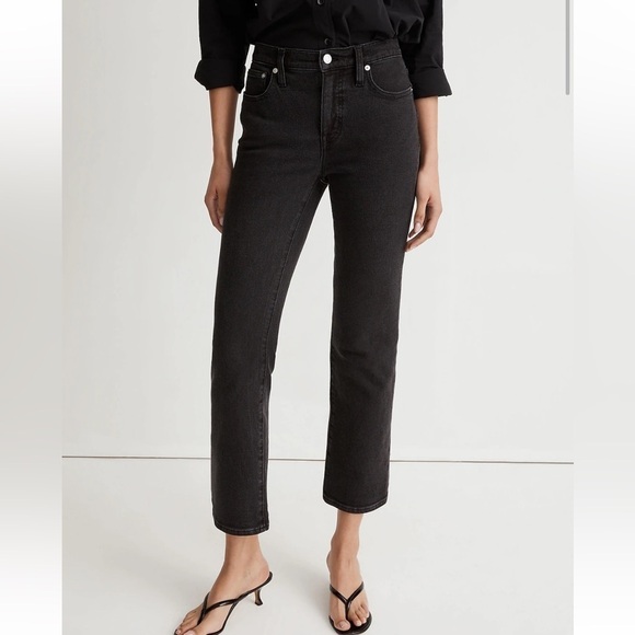 Madewell Kick Out Crop Jeans in Starkey Wash size 24 NWT NJ110 - Picture 4 of 14